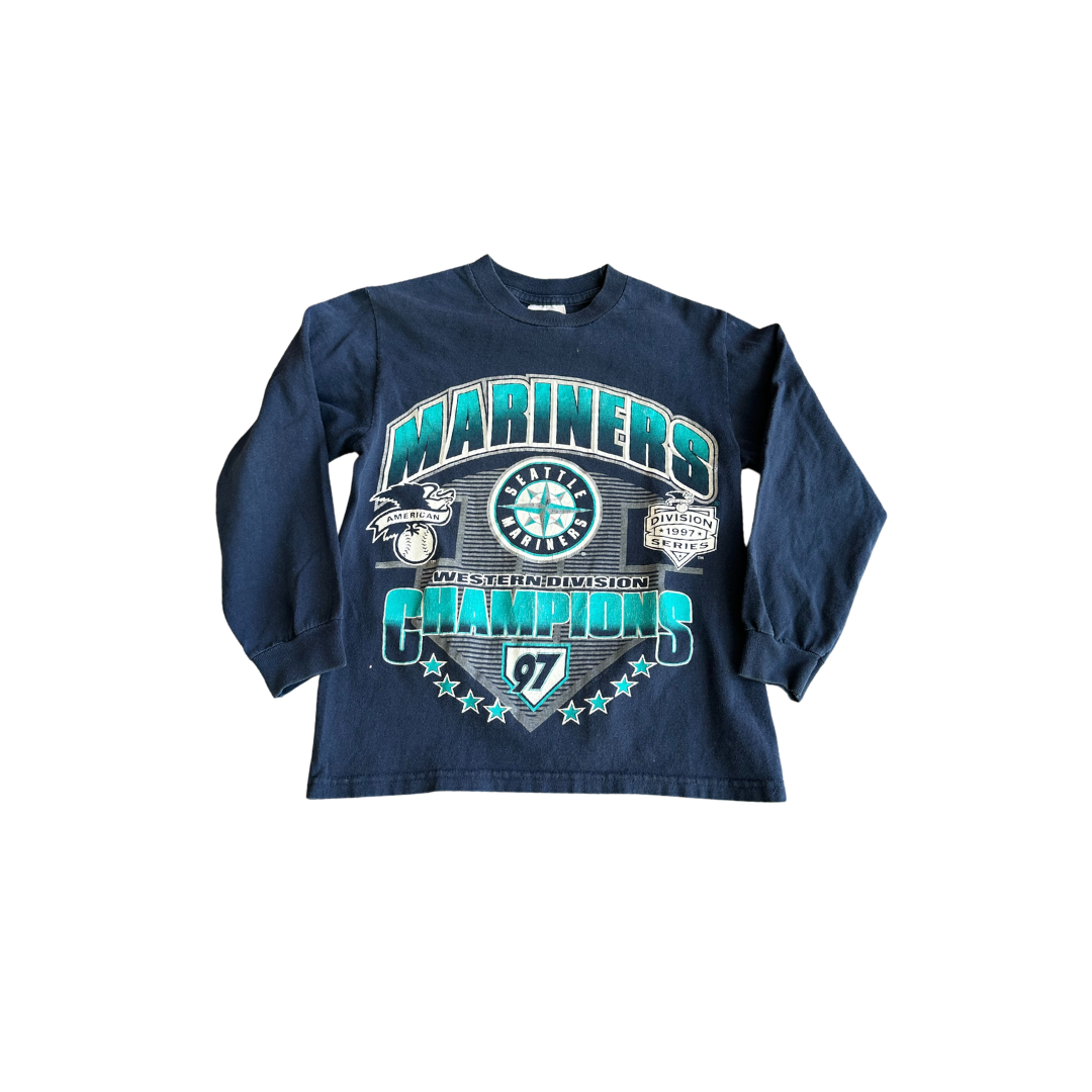 Kids Seattle Mariners 1997 Championship Long Sleeve Shirt